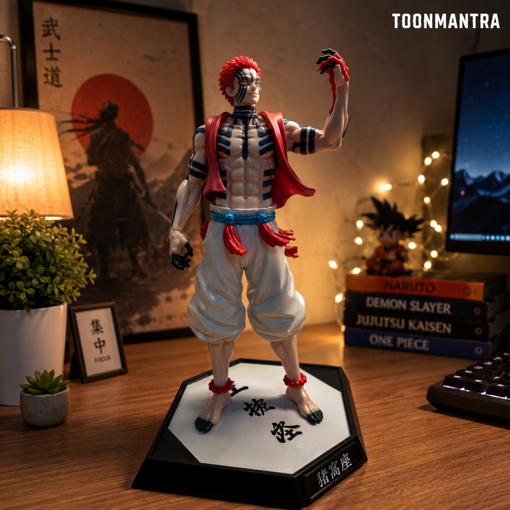 Akaza Upper Rank Three Anime Action Figure