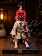 Demon Slayer Akaza & Koyuki Emotional Scene Figure