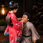 Demon Slayer Akaza & Koyuki Emotional Scene Figure