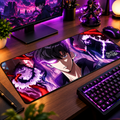 Solo Leveling Sung Jinwoo Purple Shadow Army Gaming Desk Mat