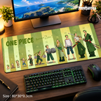 One Piece Roronoa Zoro Growth Evolution Gaming Desk Mat