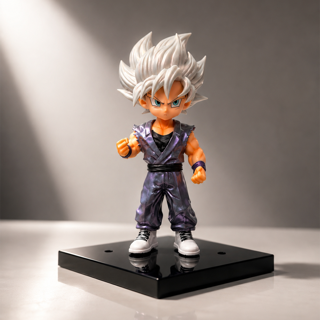 Dragon Ball Z Anime Grey Hair