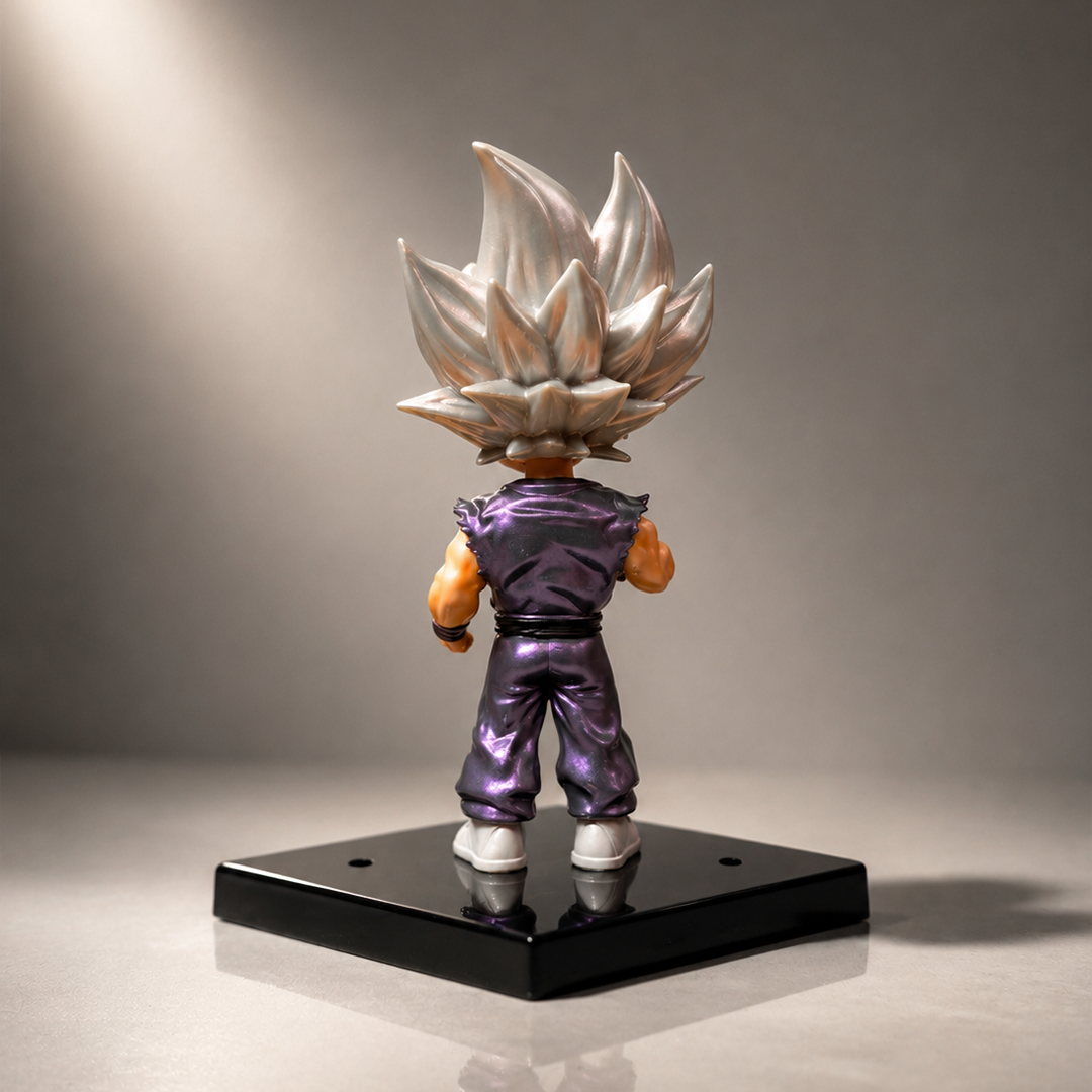 Dragon Ball Z Anime Grey Hair