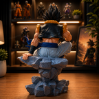 Gogeta Super Saiyan back side