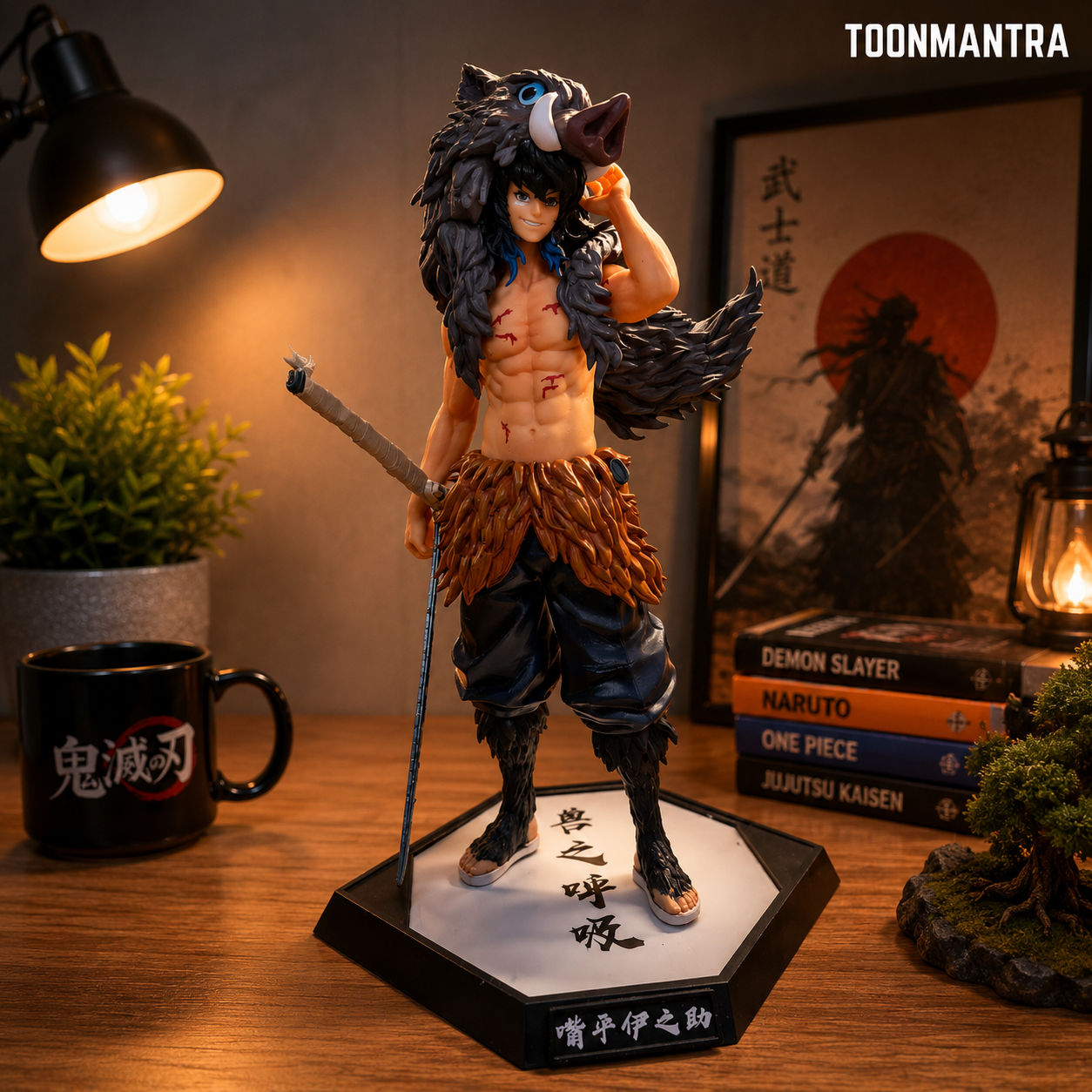 Inosuke Hashibira Boar Head Action Figure