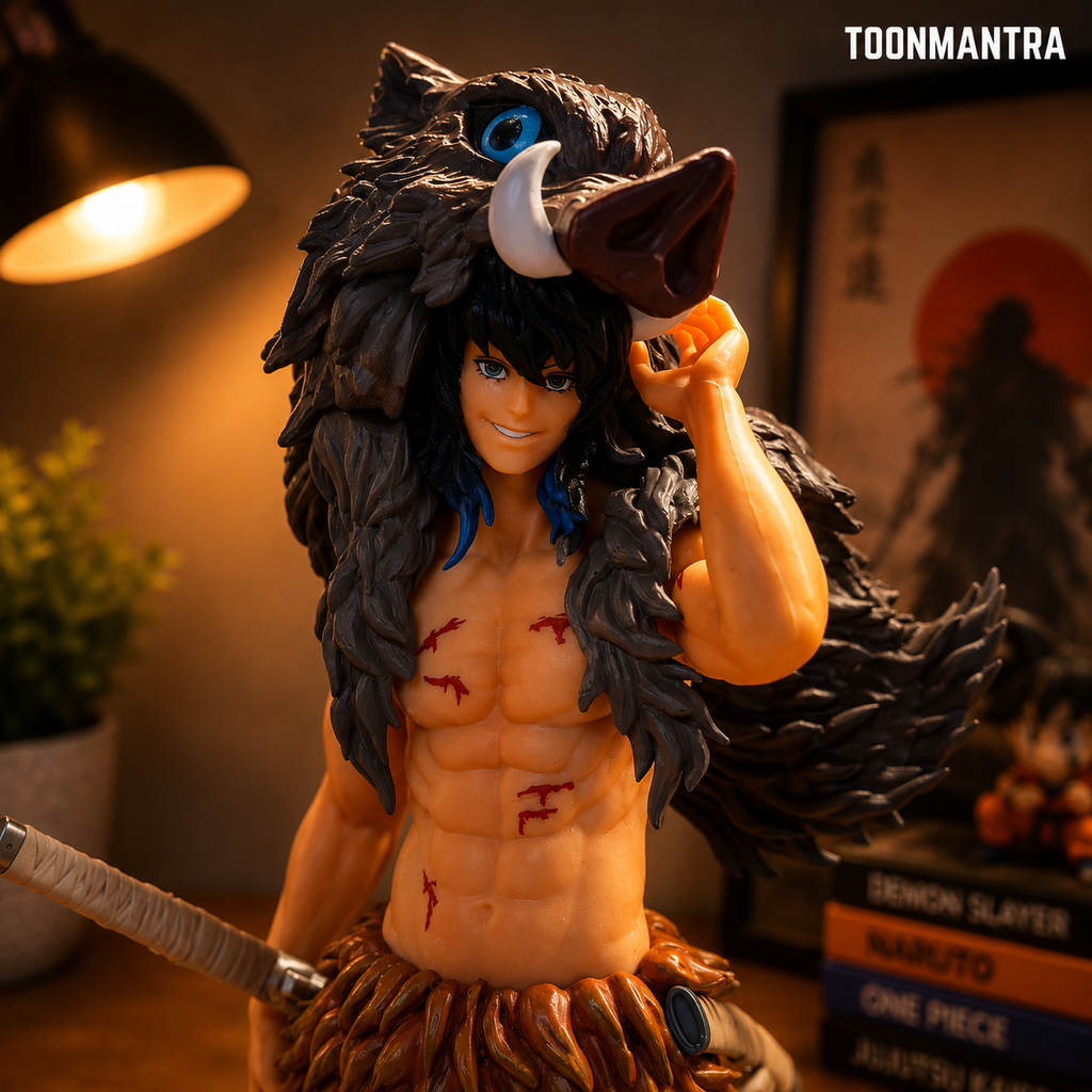 Inosuke Hashibira Boar Head Action Figure