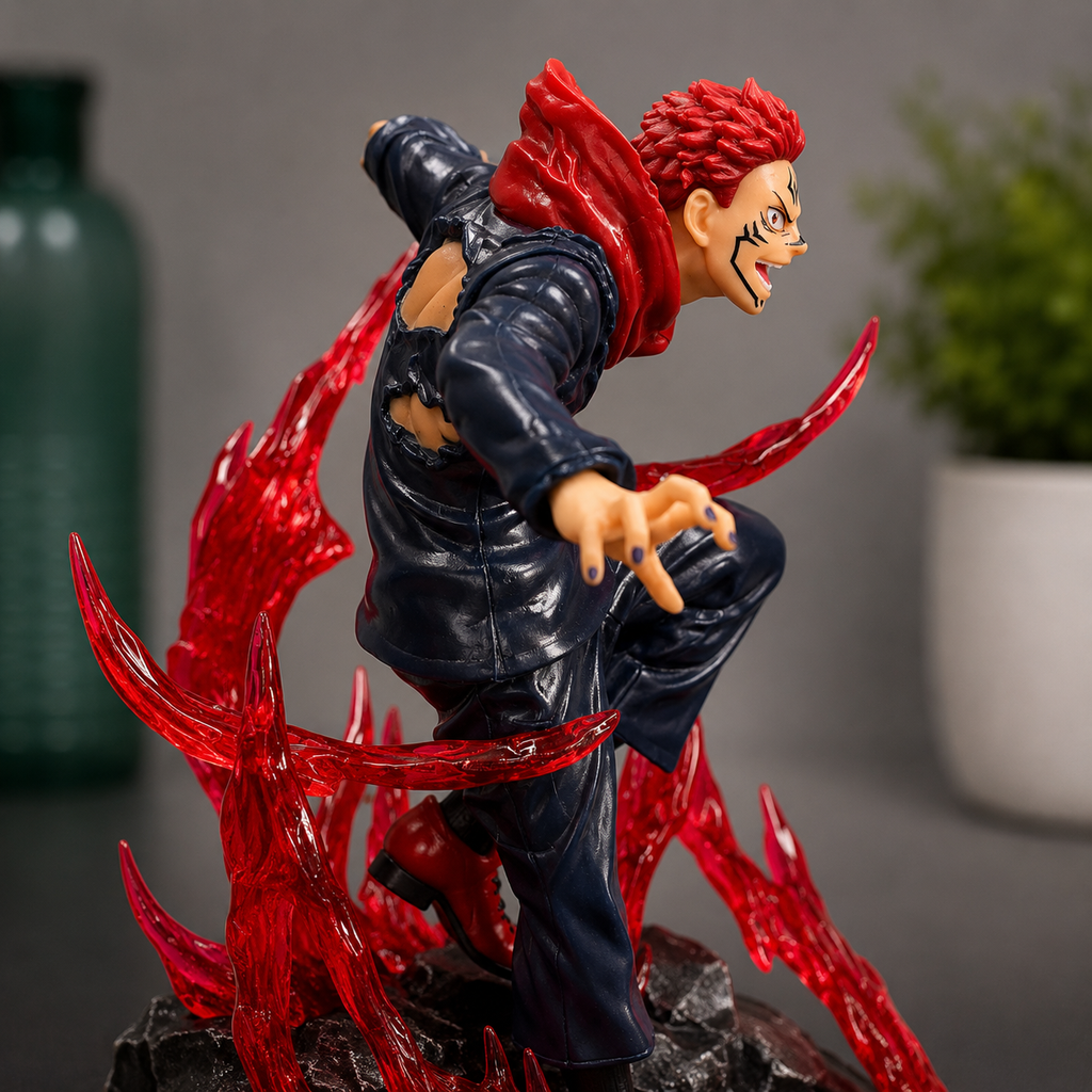 Jujutsu Kaisen Ryomen Sukuna Battle Effect Figure