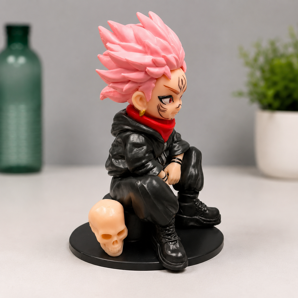 Jujutsu Kaisen Sukuna Chibi Sitting Figure