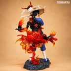 Naruto Shippuden Itachi Uchiha Akatsuki Flame Effect Collectible Figure