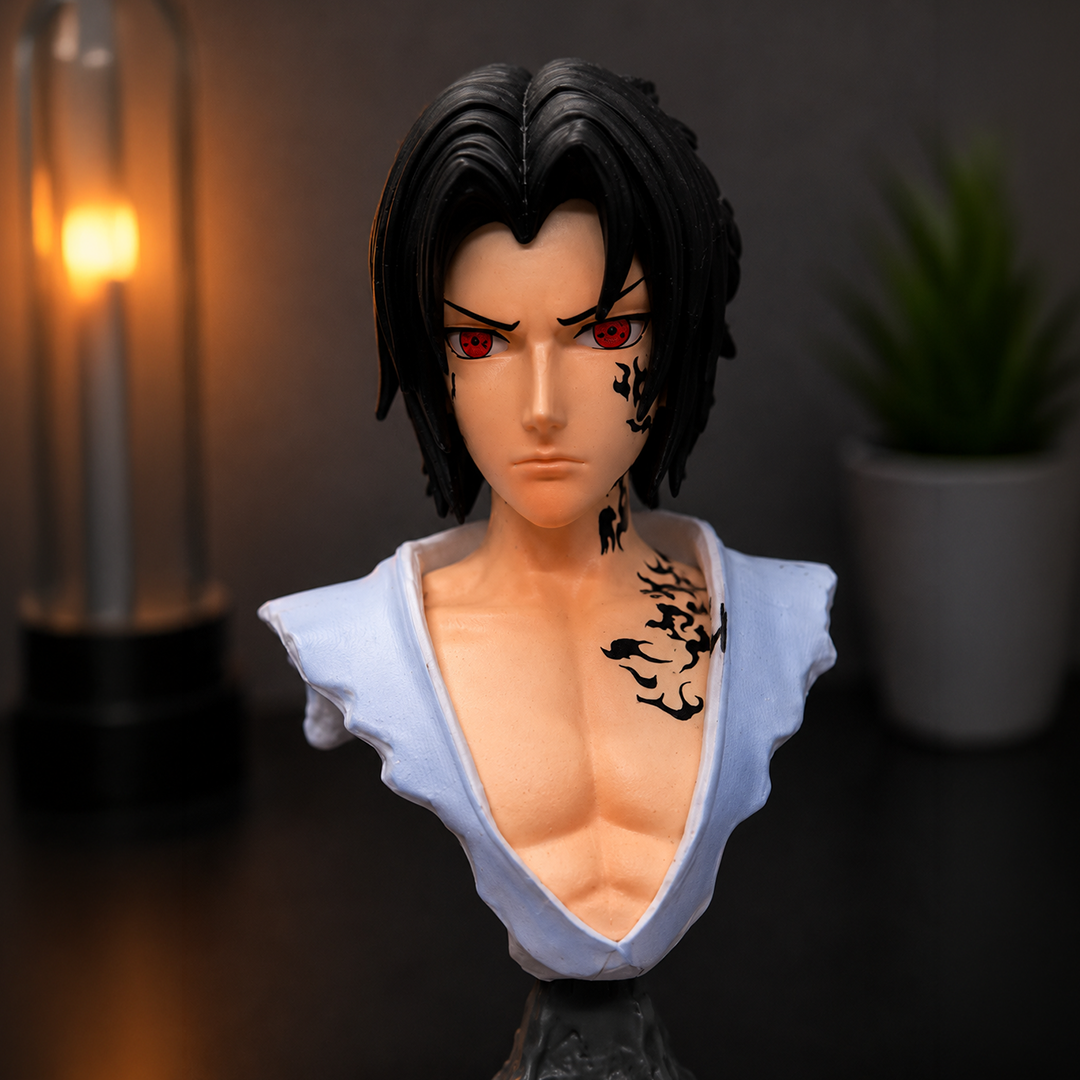 Sasuke Uchiha bust statue